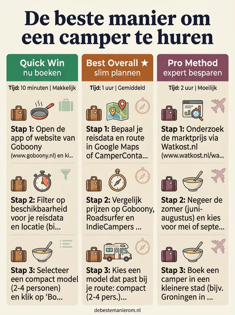 De beste manier om een camper te huren