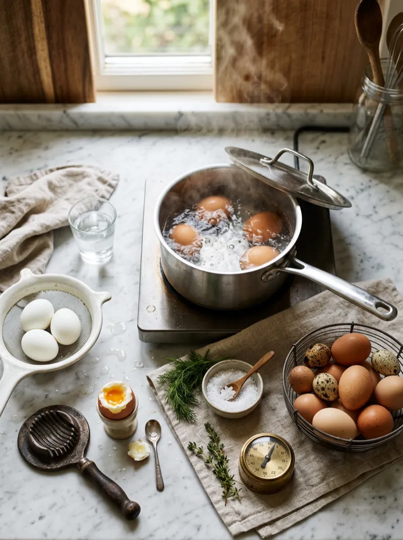 De beste manier om eieren te koken