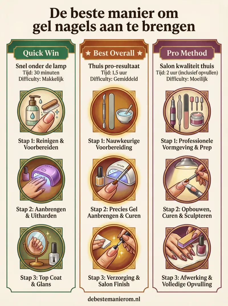 De beste manier om gel nagels aan te brengen